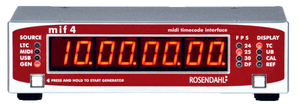 Obr�zek timecode interface ROSENDAHL MIF4